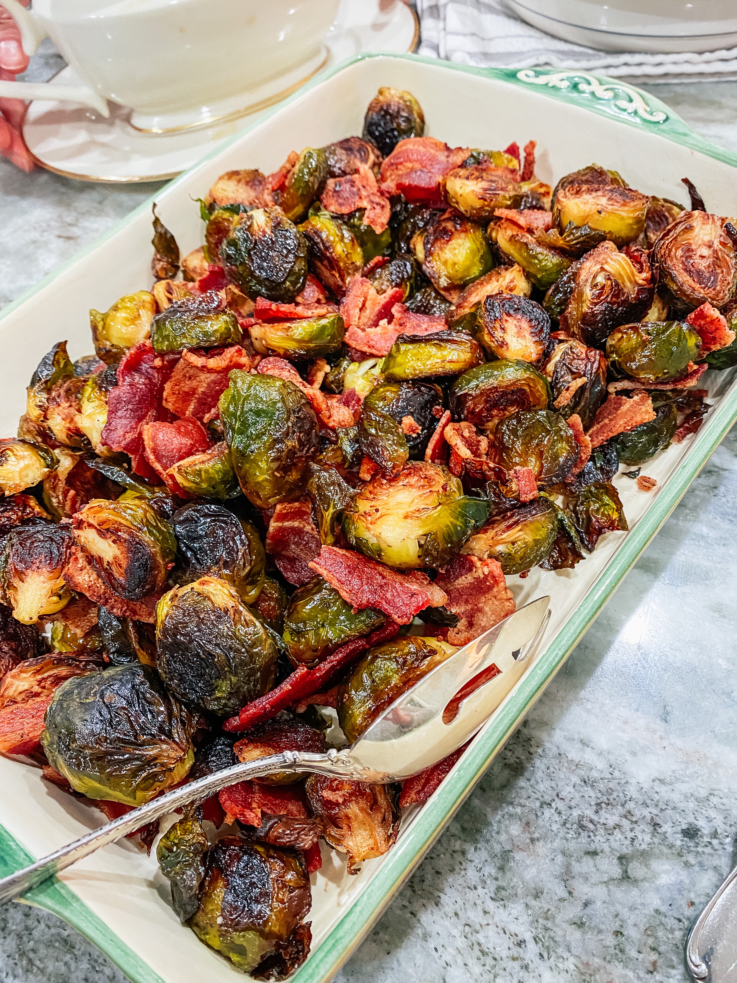 Brussels Sprouts with bacon